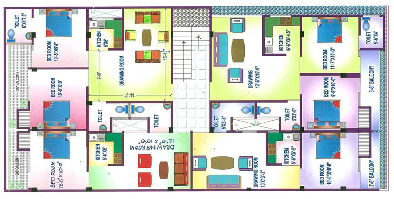 Adarsh Apartment 8, Ghaziabad - Residential Apartment