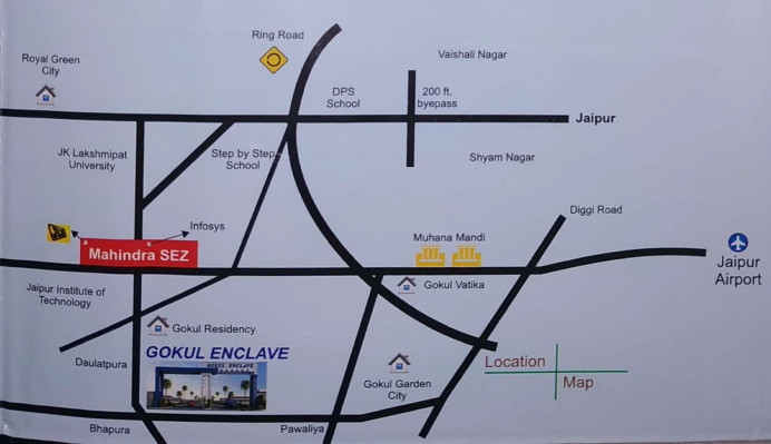 Gokul Enclave, Jaipur - Residential Plots