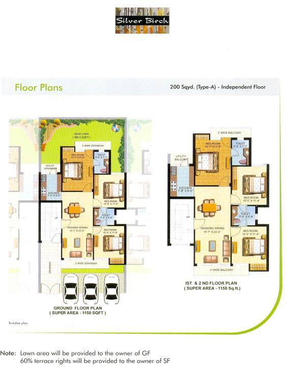 Omaxe Silver Birch, Chandigarh - 3 BHK Apartment