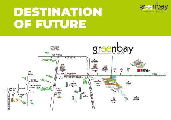 Greenbay Golf Village, Greater Noida - Residential Plots