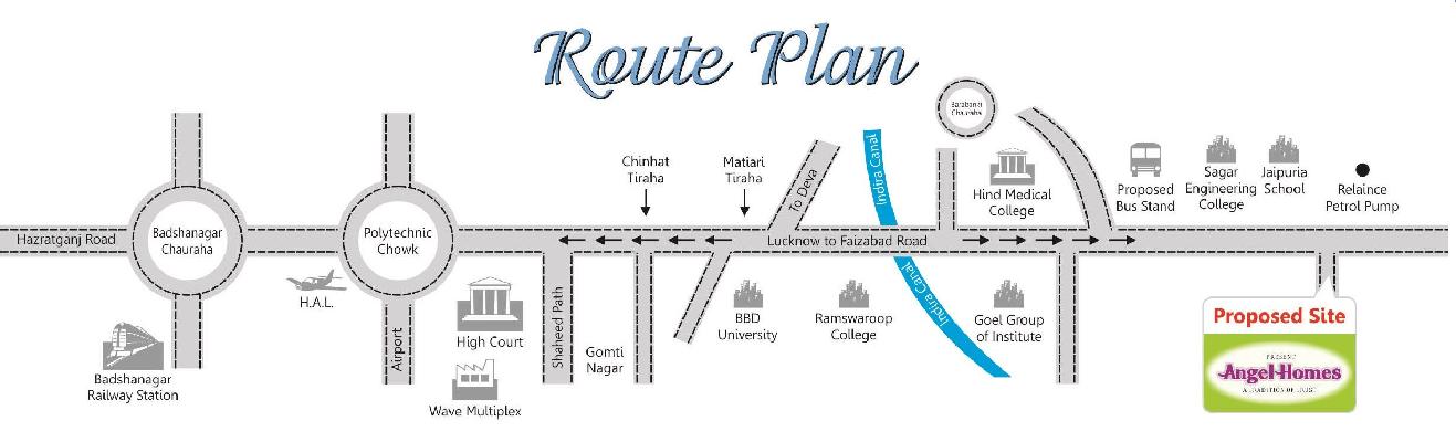 Angel Homes, Lucknow - Residential Plots for sale
