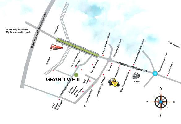 Oorjita Grand Vie II, Hyderabad - Oorjita Grand Vie II
