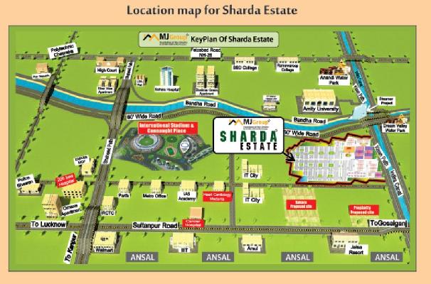 Sharda Estate, Lucknow - Residential Plots for sale