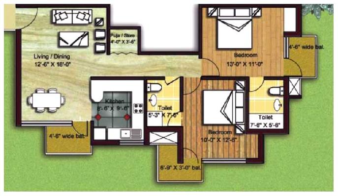 Today Canary Greens, Gurgaon - 2, 3 & 4 Bedroom Apartments
