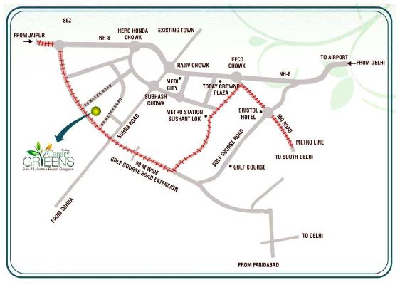 Today Canary Greens, Gurgaon - 2, 3 & 4 Bedroom Apartments