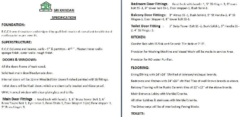 Sri Lakshmi Ram Constructions Sri Kandan, Chennai - Sri Lakshmi Ram Constructions Sri Kandan