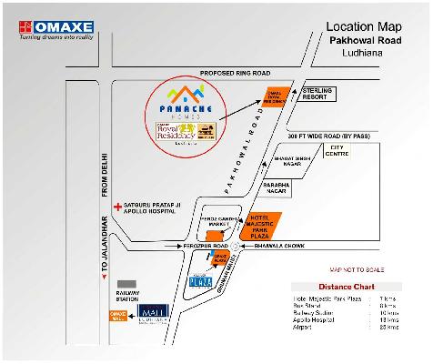 Panache Homes, Ludhiana - Residential Apartments
