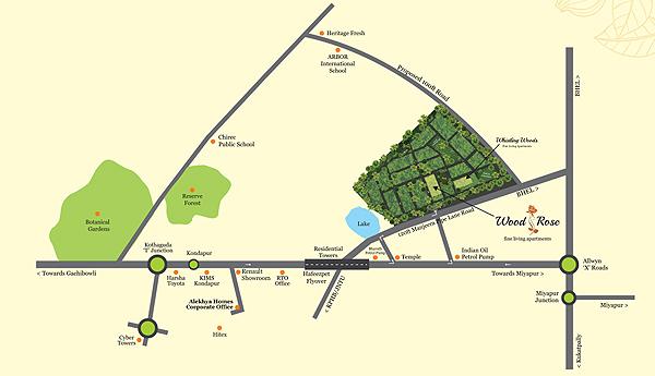 Alekhya Wood Rose, Hyderabad - Alekhya Wood Rose