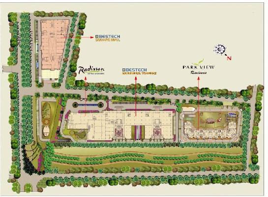 Bestech Business Tower, Chandigarh - Commercial Office Space