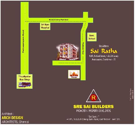 Sai Ratha, Coimbatore - 2 BHK Apartments