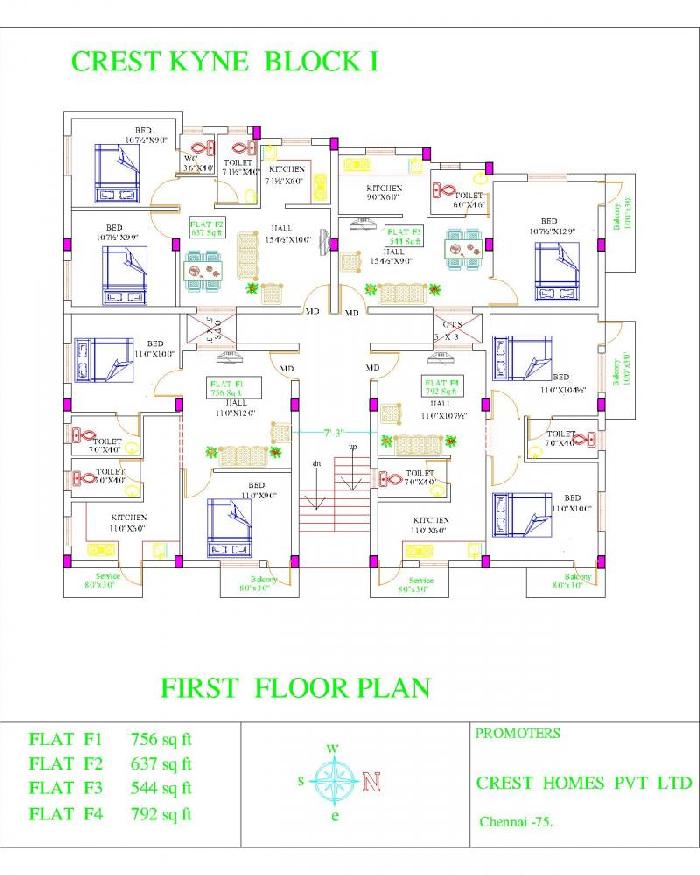 Crest Kyne Phase 1, Chennai - Crest Kyne Phase 1