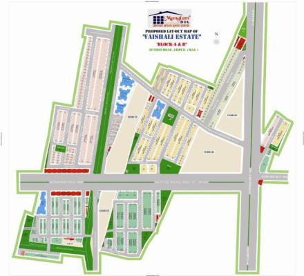Manglam Aadhar Vaishali Estate, Jaipur - 1/2/3/4/5 BHK Apartments