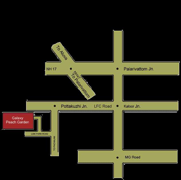 Galaxy Peach Garden, Ernakulam - Galaxy Peach Garden