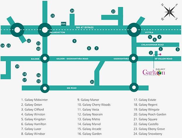 Galaxy Carlton, Kochi - Galaxy Carlton