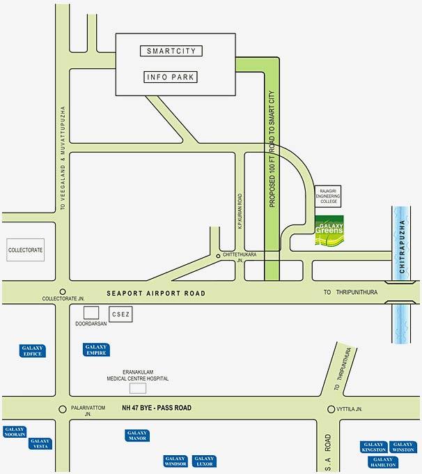 Galaxy Greens, Kochi - Galaxy Greens