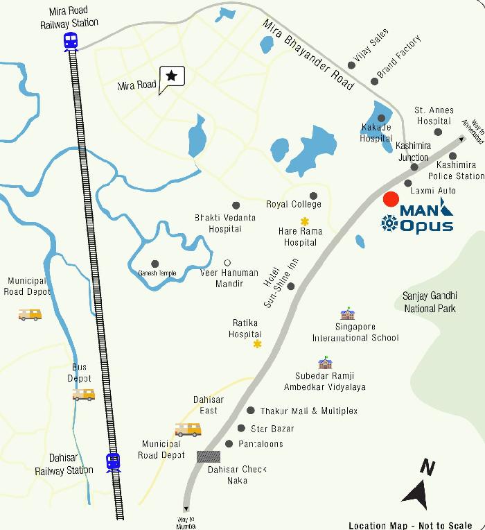 Man Opus, Mumbai - 1BHK & 2BHK Apartments