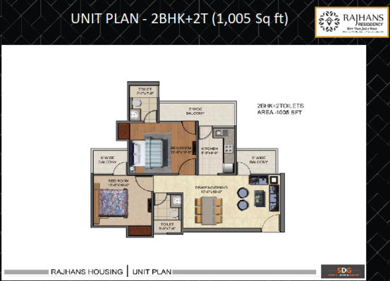 Rajhans Residency, Greater Noida - 2/3 BHK Apartment