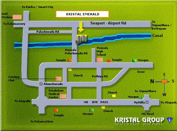 Kristal Emerald, Kochi - Kristal Emerald