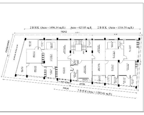 Manas Heights, Lucknow - 1/2 BHK Apartments