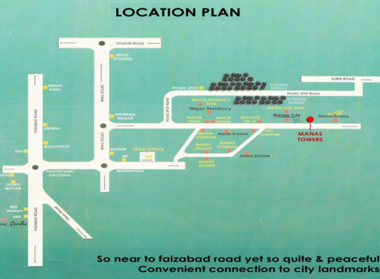 Manas Heights, Lucknow - 1/2 BHK Apartments