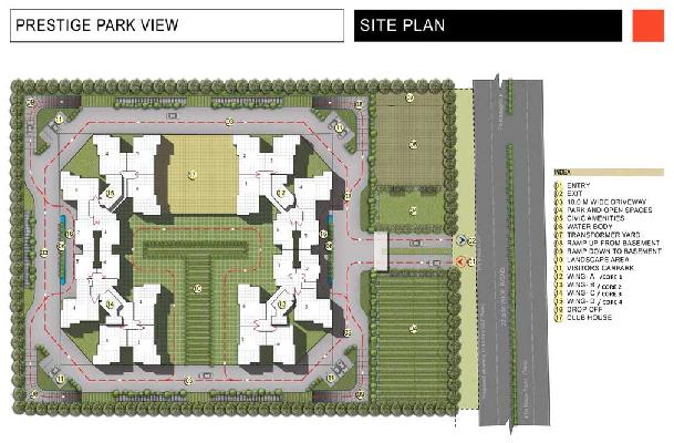 Prestige Parkview, Bangalore - 2 & 3 BHK Apartments