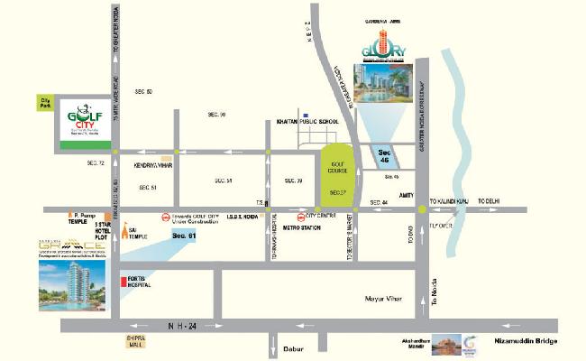Aims AMG Resi Complex 3, Noida - Aims AMG Resi Complex 3