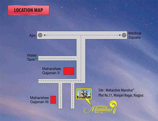 Maharshee Manohar Apartment, Nagpur - Maharshee Manohar Apartment