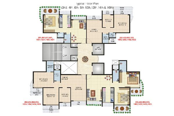 Siddharth Geetanjali Heights, Navi Mumbai - Siddharth Geetanjali Heights