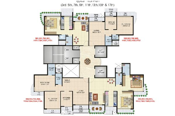 Siddharth Geetanjali Heights, Navi Mumbai - Siddharth Geetanjali Heights