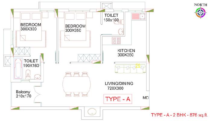 Vinayaka Vedamoorthy Apartments, Kochi - Vinayaka Vedamoorthy Apartments