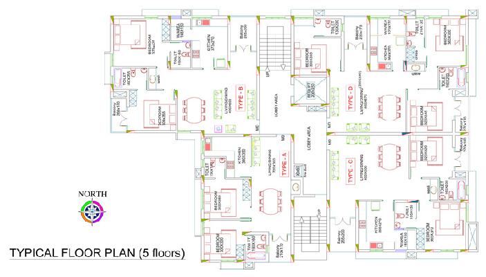 Vinayaka Vedamoorthy Apartments, Kochi - Vinayaka Vedamoorthy Apartments