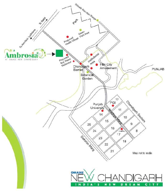Omaxe Ambrosia, Chandigarh - Independent Floors