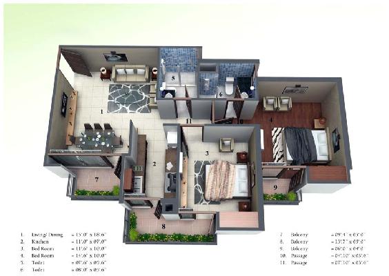 The Aranya, Noida - 2/3/4 Bedroom Apartments