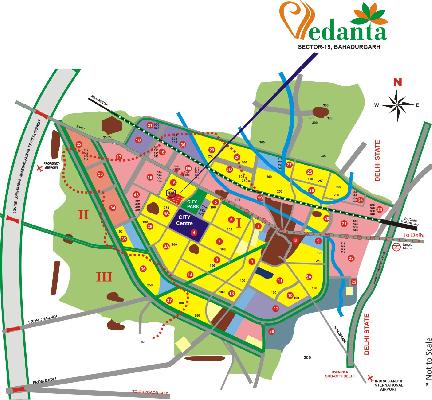 KLJ Vedanta, Bahadurgarh - 3 BHK Apartment