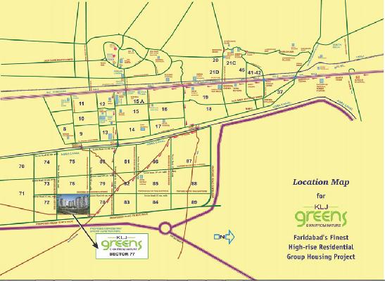 KLJ Greens, Faridabad - KLJ Greens