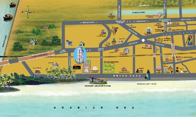 Galaxy Ritz Marina, Kozhikode - Galaxy Ritz Marina