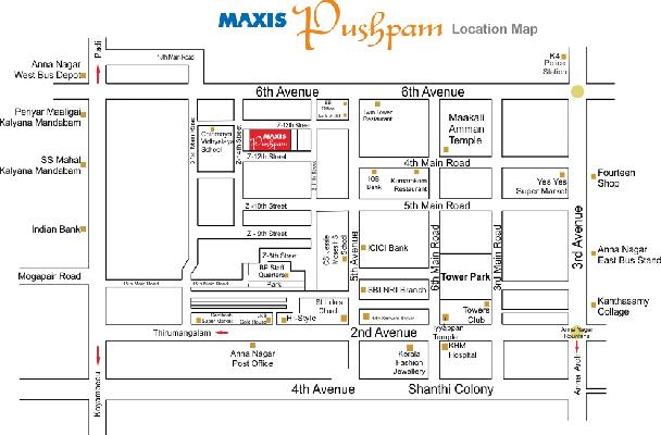 Maxis Pushpam, Chennai - Maxis Pushpam