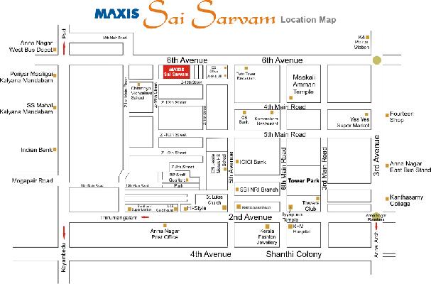 Maxis Sai Sarvam, Chennai - Maxis Sai Sarvam