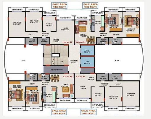 HDIL Harmony, Mumbai - 2 BHK Apartments