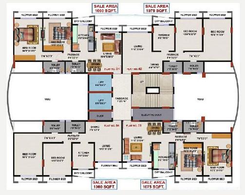 HDIL Harmony, Mumbai - 2 BHK Apartments