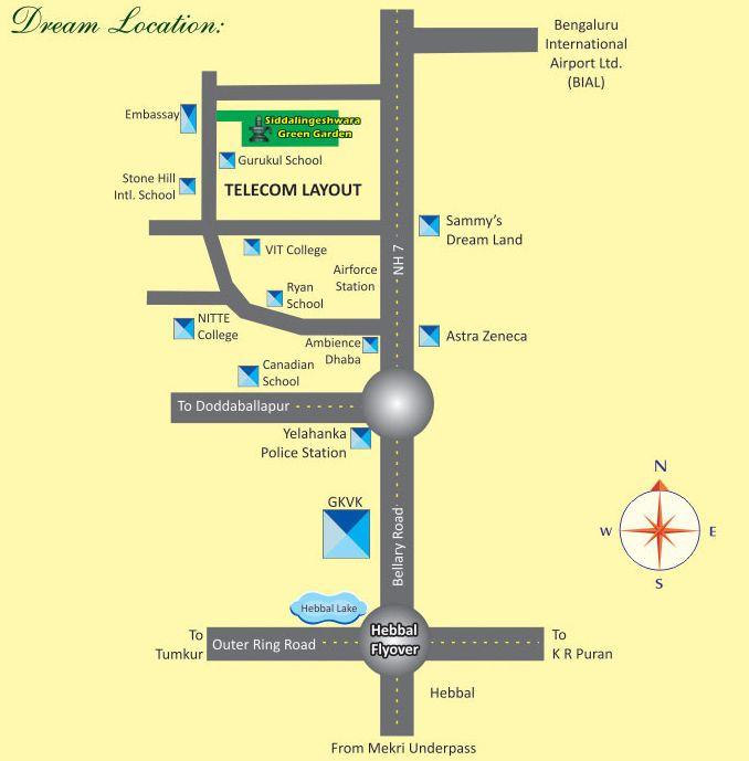 7 Hills Siddalingeshwara Green Garden, Bangalore - 7 Hills Siddalingeshwara Green Garden