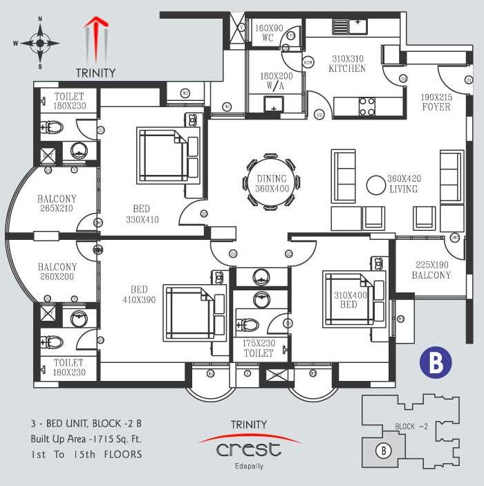 Trinity Crest, Kochi - Trinity Crest
