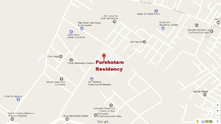 Purshotam Residency, Roorkee - 3 BHK Affordable Flats