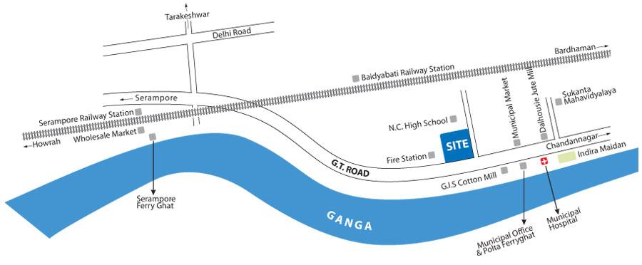 Multicon Riverview, Hooghly - Multicon Riverview