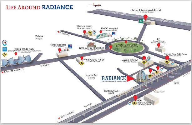 Manglam Radiance, Jaipur - 3/4/5 BHK Luxury Flats