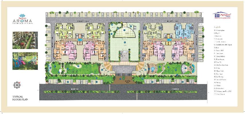 Manglam Aroma, Jaipur - 2/3/4 BHK Flat at Patrakar Colony