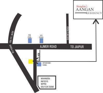 Aangan Residency, Jaipur - 2 BHK Apartments