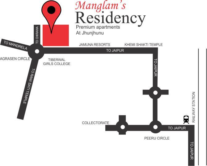 Manglam Residency, Jhunjhunu - 2 BHK & 3 BHK Apartments