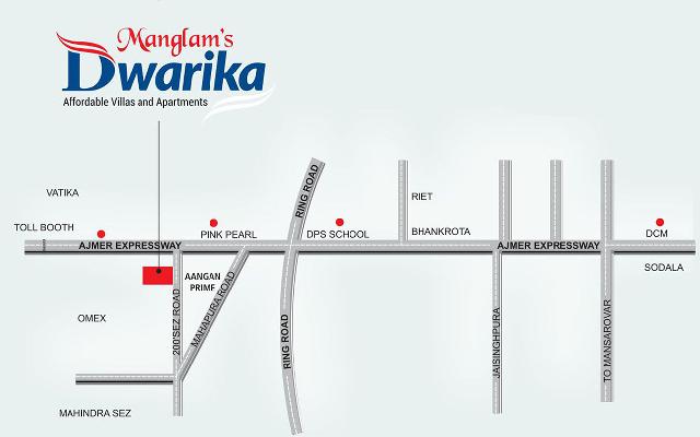Manglam Dwarika, Jaipur - Affordable Villas & Apartments