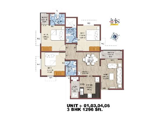 Confident Iris, Kochi - 2 BHK & 3 BHK Apartments